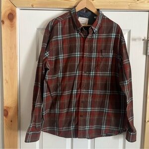 Flannel Button Down Shirt